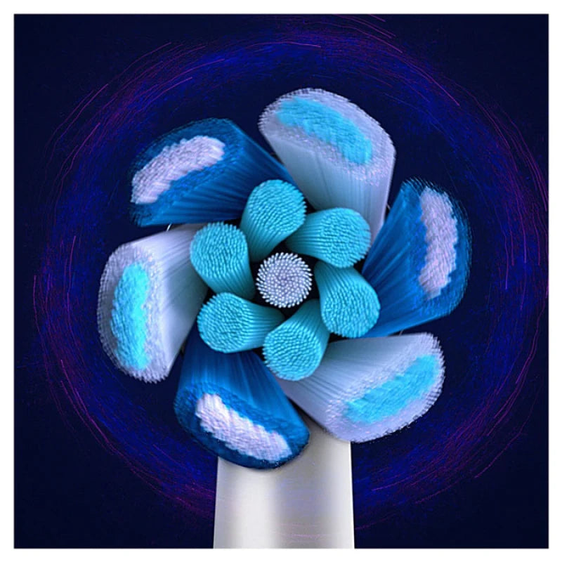 Oral-B iO Ultimate Clean Ανταλλακτικές Κεφαλές για Ηλεκτρική Οδοντόβουρτσα Άσπρη 4τμχ 8700216199148