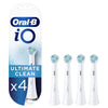 Oral-B iO Ultimate Clean Ανταλλακτικές Κεφαλές για Ηλεκτρική Οδοντόβουρτσα Άσπρη 4τμχ 8700216199148