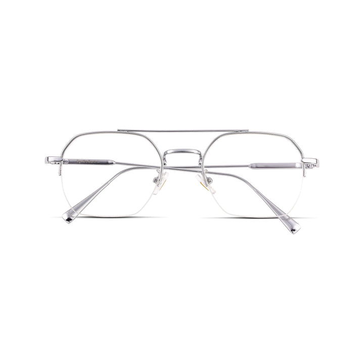 Blue Light Γυαλιά Υπολογιστή Aviator Silver