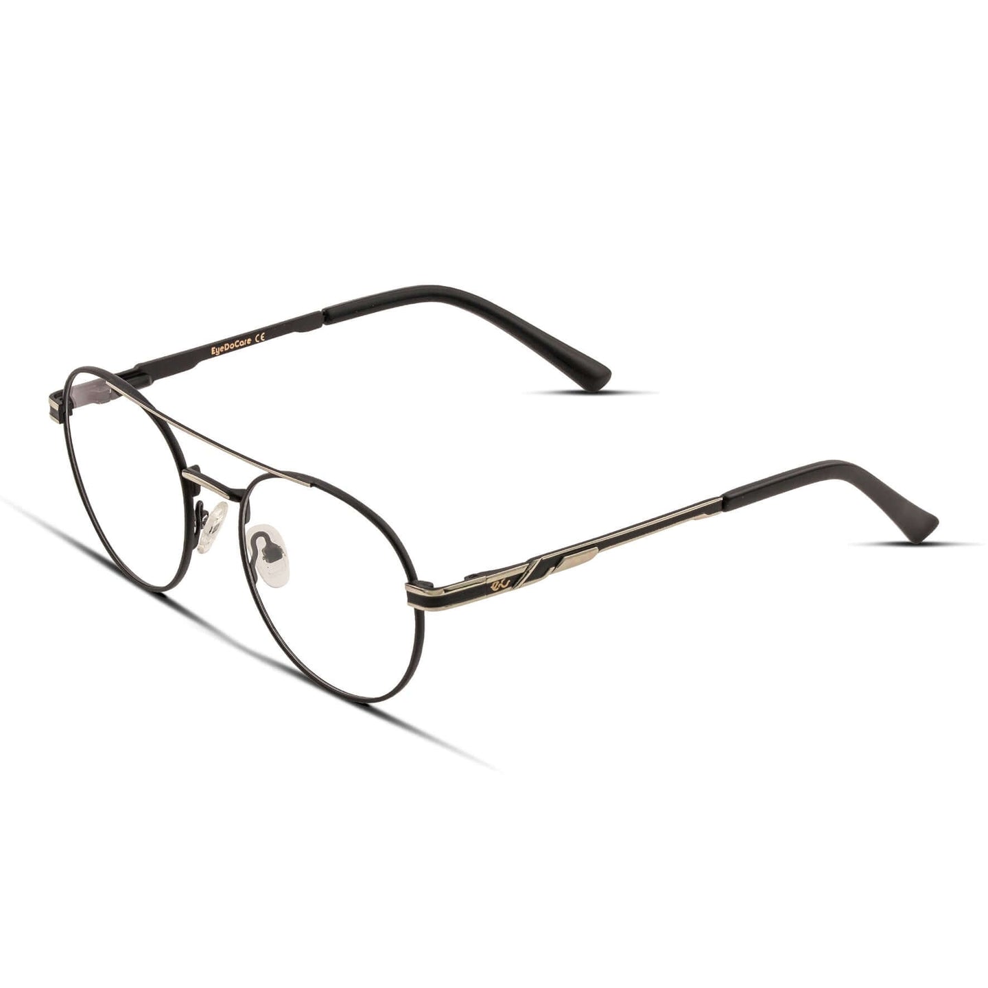 Γυαλιά Blue Light Magnus Glacier Silver με μεταλλικό σκελετό και aviator σχήμα σε ανθρακί ασημί απόχρωση.