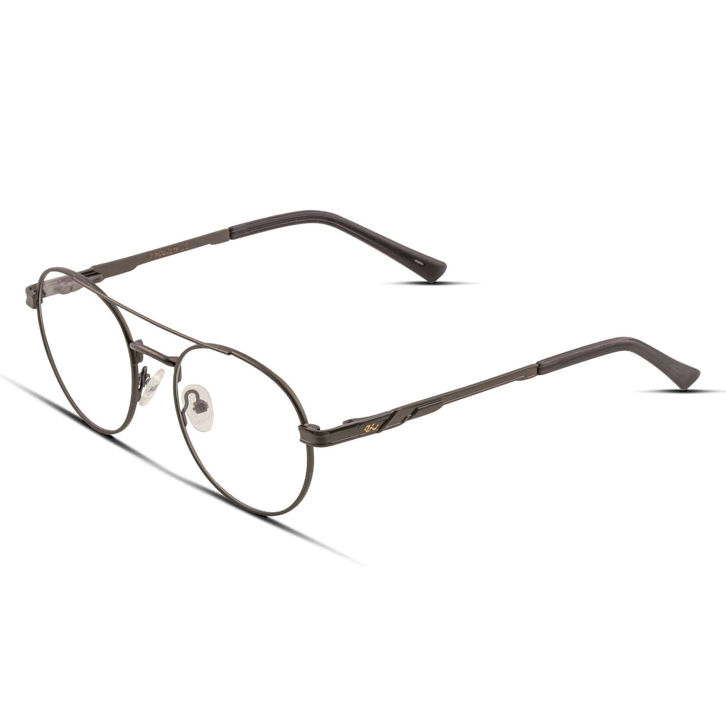 Γυαλιά Blue Light Magnus Gunmetal Grey με μεταλλικό σκελετό και aviator σχήμα σε ανθρακί γκρι απόχρωση.