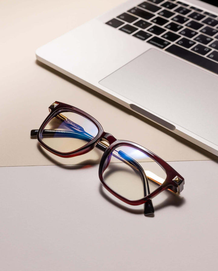 Blue Light Γυαλιά Υπολογιστή Parker Dark Coffee