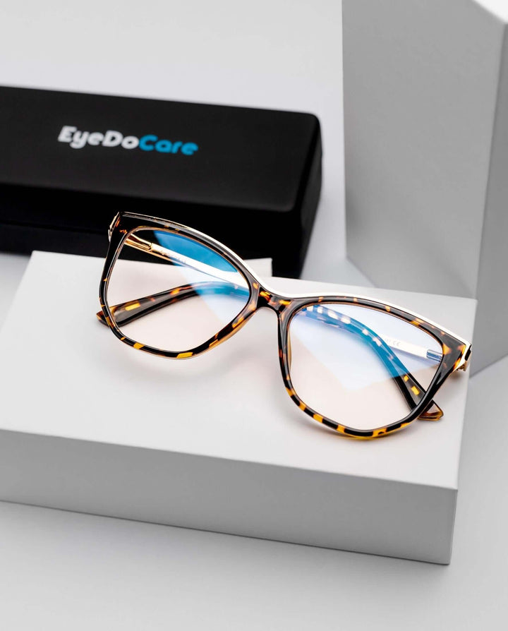 Blue Light Γυαλιά Υπολογιστή Ashley Coffee Tortoise