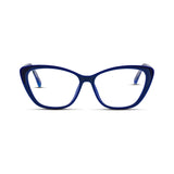 Cat Eye υαλιά blue light Ariadne για υπολογιστή σε μπλε χρώμα με κοκκάλινο σκελετό. 