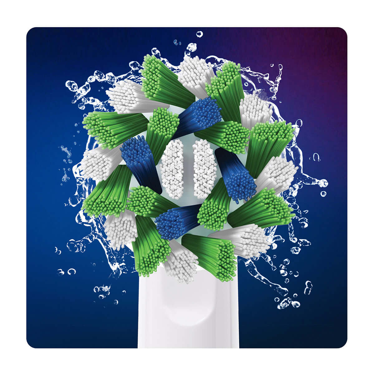 Oral B CrossAction Ανταλλακτικές Κεφαλές Ηλεκτρικής Οδοντόβουρτσας 12 Τεμάχια