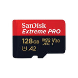 Sandisk Extreme Pro microSDXC 128GB U3 V30 A2 UHS-I 200MB/s με αντάπτορα